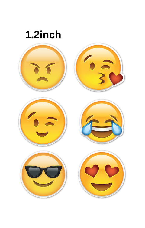 Emoji Stickers | Smiley Stickers 3D